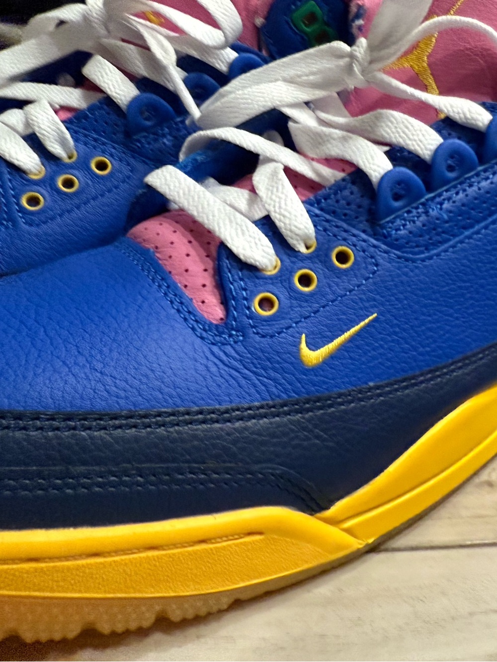 Air Jordan 3 Retro OG Brazil SP🔥🔥🔥+ Brand New Brasil Jordan T Shirt - Picture 7 of 16
